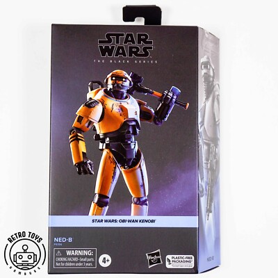 STAR WARS NED-B Android The Black Series Vintage Obi-Wan Kenobi Action Figur