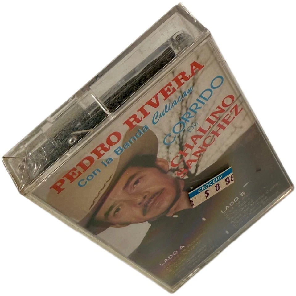 PEDRO RIVERA CORRIDO de CHALINO SANCHEZ Music Cassette Tape, 1992 New Sellado - Image 4 of 4