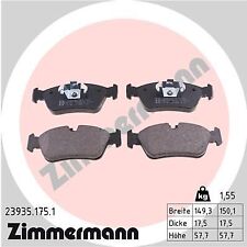 ZIMMERMANN 23935.175.1 Bremsbelagsatz, Scheibenbremse für BMW