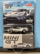 1/64 MINI GT MIJO EXCLUSIVES FORD GT INGOT SILVER 1 OF 2400 (DL)