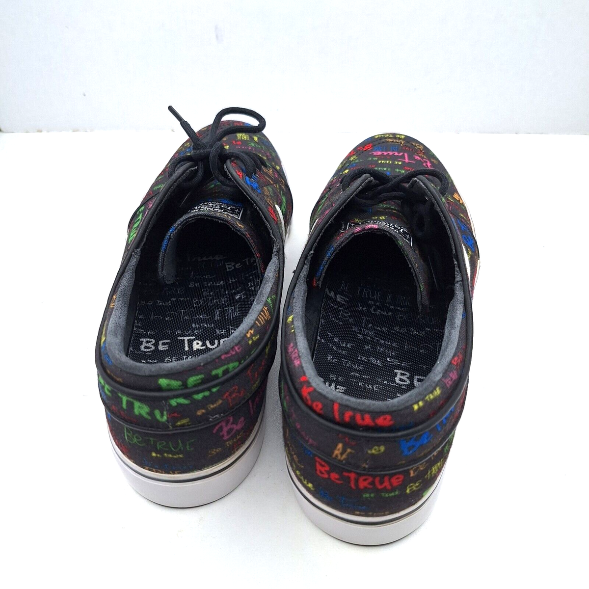 Size 13 - Nike Zoom Stefan Janoski QS Be True 702981 009 (408) NIKE ZOOM STEFAN JANOSKI CNVS CANVAS QS  main image 3