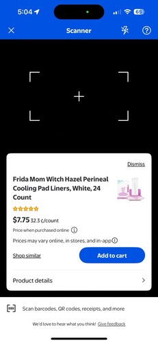 Frida Mom Perineal Cooling Pad Liners-4 Boxes - Picture 3 of 3