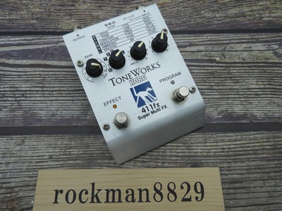 Korg ToneWorks 411fx Super Multi FX Guitar Effect Pedal used from japan