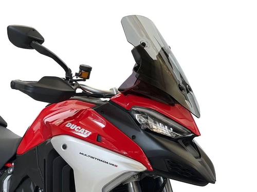 CUPOLINO TOURING FUME' SCURO WRS PER DUCATI MULTISTRADA V4 PIKES PEAK 2022-2025