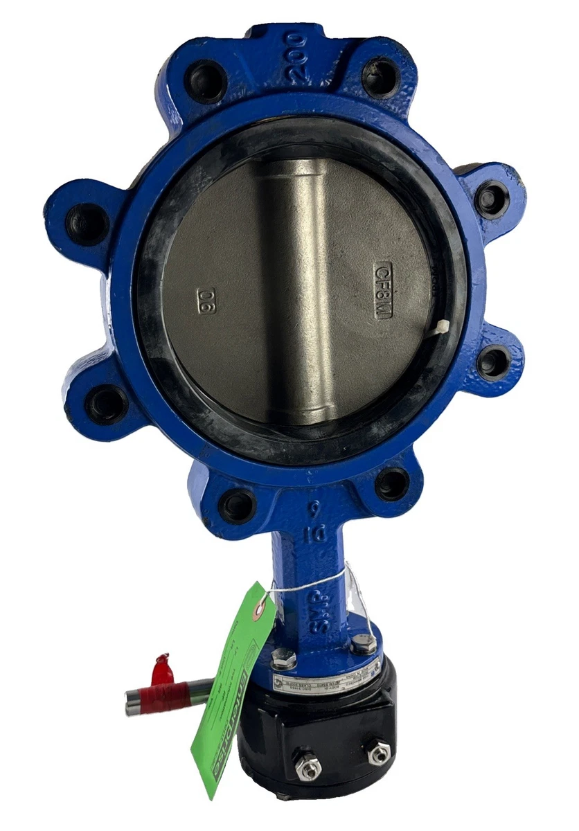 SMP SM500SEG06 6” Butterfly Valve 200 PSI EPDM 316SS Disc SS410 Open Box photo 1