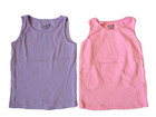 Lot of 4 - Jumping Beans - Girls 5T - Tank Tops - Pink Purple Green Blue — photo 2