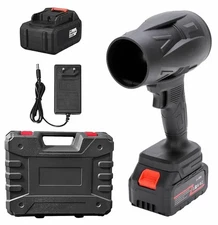 Electric Cordless Leaf Blower, Handheld Leaf Blower, Turbo Jet Wind Lightweig...