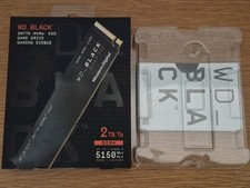 **BOX ONLY** WD BLACK SN770 NVMe Internal SSD 2TB Game Drive **BOX ONLY**