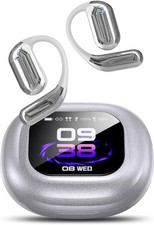 AI Translation Earbuds, Real-Time 144 Languages, Bluetooth 5.4 LCD Touch