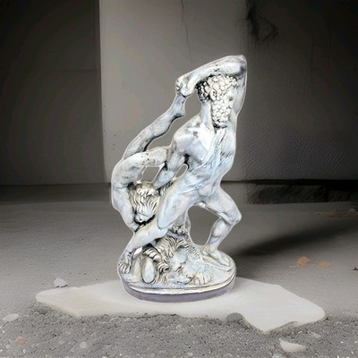 Hercules and Diomedes Statue Sculpture Figurine GARRARD Copywrite 74 FREE SHIP!