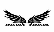 Honda Wings Motorsports Motorcycle Racing Vinyl Decal Sticker Window Truck