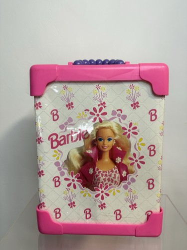 Mattel Barbie 1991 Deluxe Puppenkoffer Tragetasche rosa mit Puppen Restposten Konvolut - Bild 2 von 2