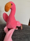 Vtg 1995 Ty Beanie Babies Pinky the Flamingo Plush Toy HTF gift  forMother’s Day