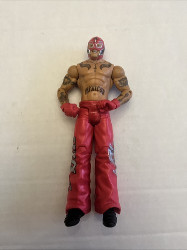2011 Mattel WWE REY MYSTERIO RED Wrestler Action Figure