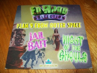 ED WOOD COLLECTION: PLAN 9 FROM OUTER SPACE/JAIL BAIT/NIGHT OF THE GHOULS 2-LD