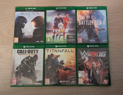 Microsoft Xbox One verschiedene Spielepaket Battlefield, FIFA, COD, Restposten 6 Spiele