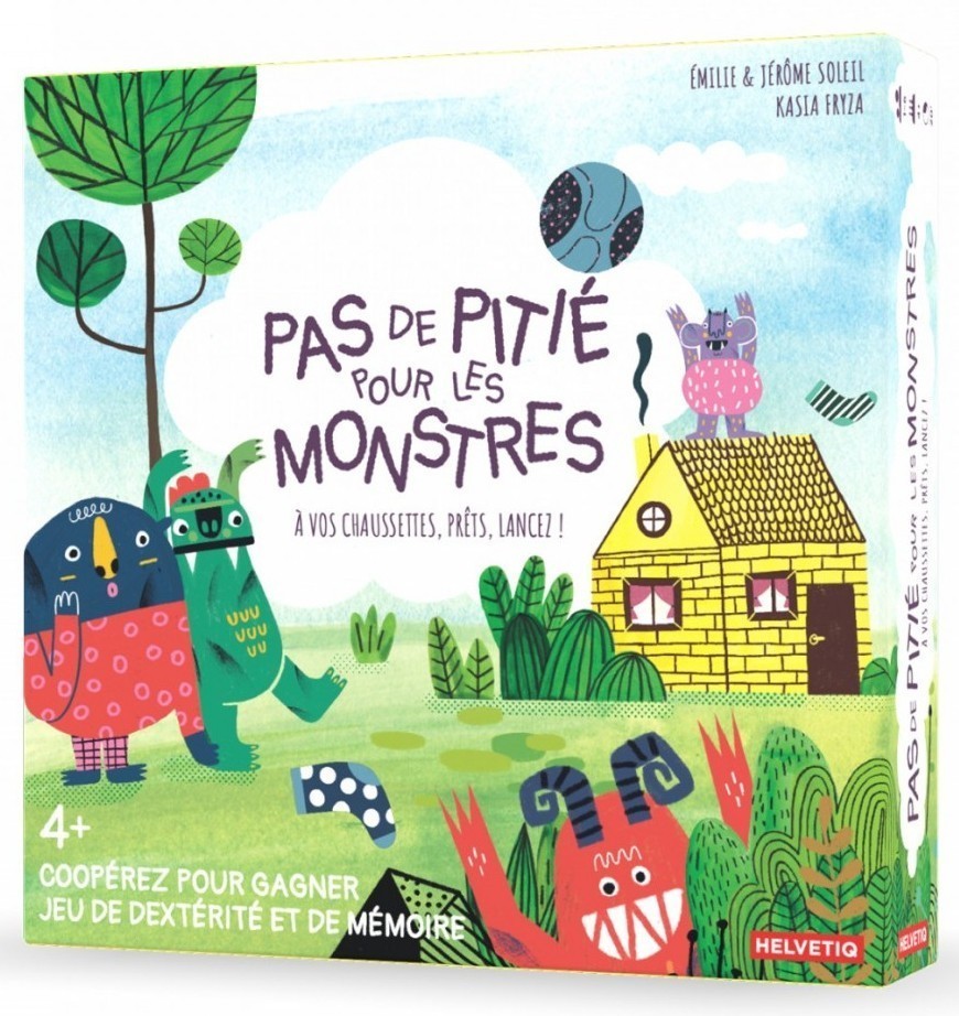Jeux de société Pas de Pitié pour les Monstres pour aider les enfants à vaincre la peur