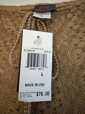 Elif Swim Suit Cover Up Gold