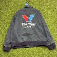 Vintage Mark Martin Racing Jacket Mens 2XL JH Design Nascar Canvas #6 Valvoline