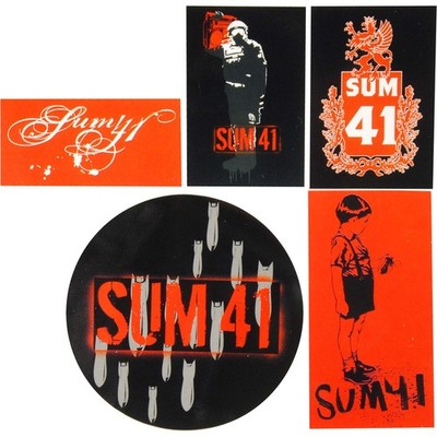 Sum 41 Sticker Set