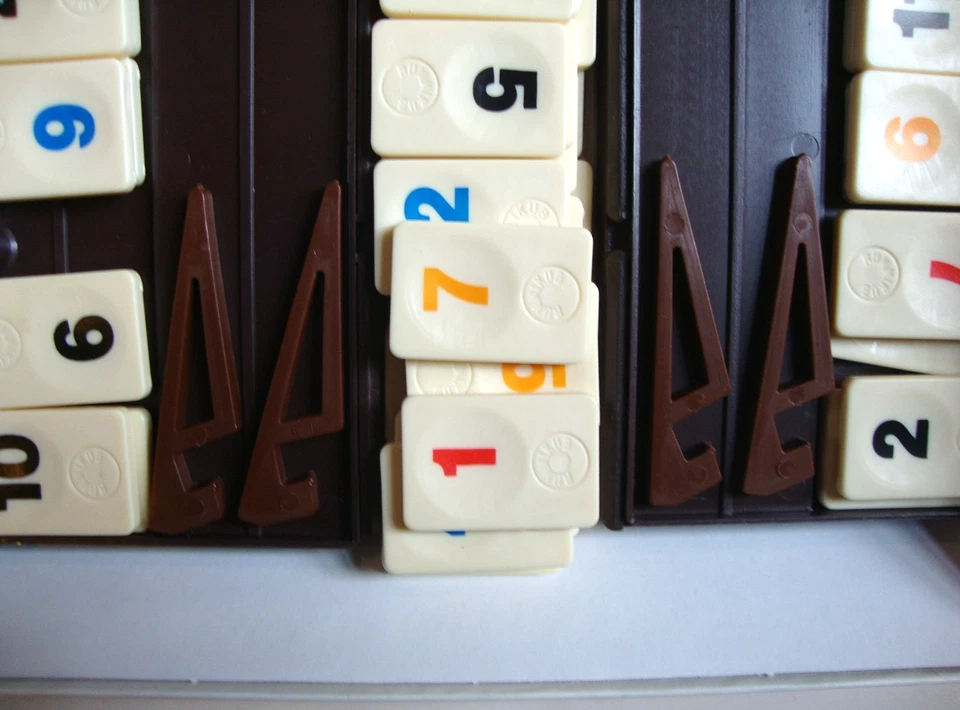 RUMMIKUB Board Game SPEARS GAMES 1988 Tile Game based on Rummy & Mahjong VG+ - Image 4 of 4