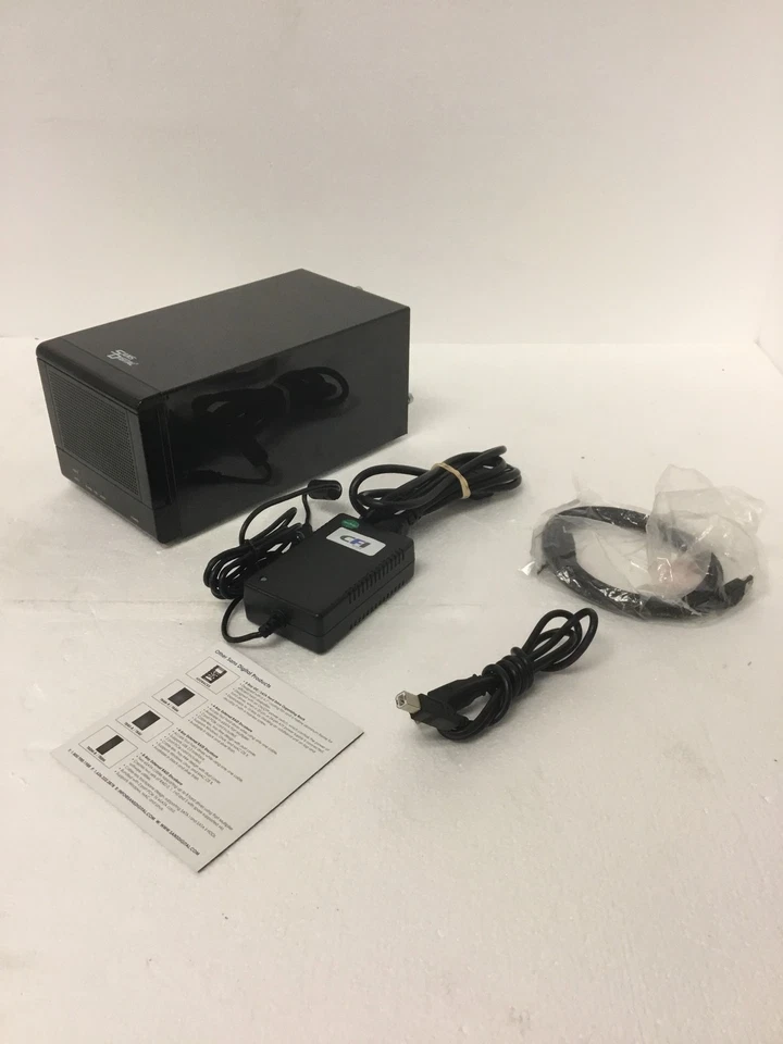 Sans Digital Towerraid TR2UT-B 2-bay compact trayless raid tower No Hard Drive - Image 2 of 4