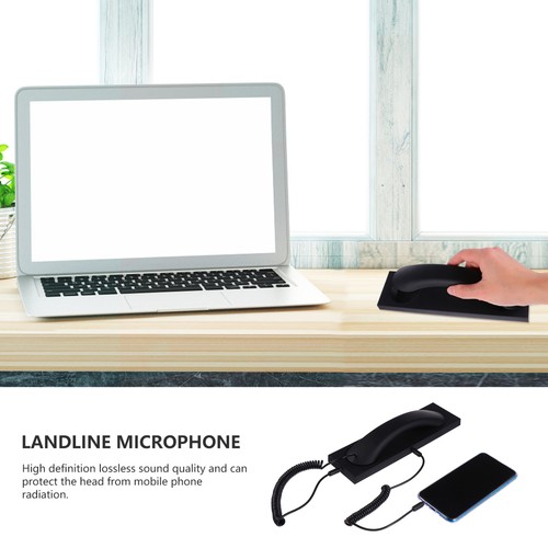 1 PC kreatives Handy Computer Tablet Voice Headset Retro -Handy - 第 12/12 張圖片