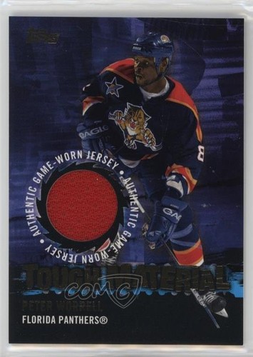 2003-04 Topps Tough Material Peter Worrell #TM-PW
