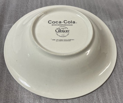 VTG 1996 COCA COLA GIBSON 13 Pieces Black/Red Checker - Picture 5 of 11