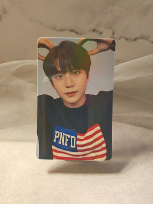 Ateez Jongho Sticker, Credit Card Skin Decal, KPOP Holographic