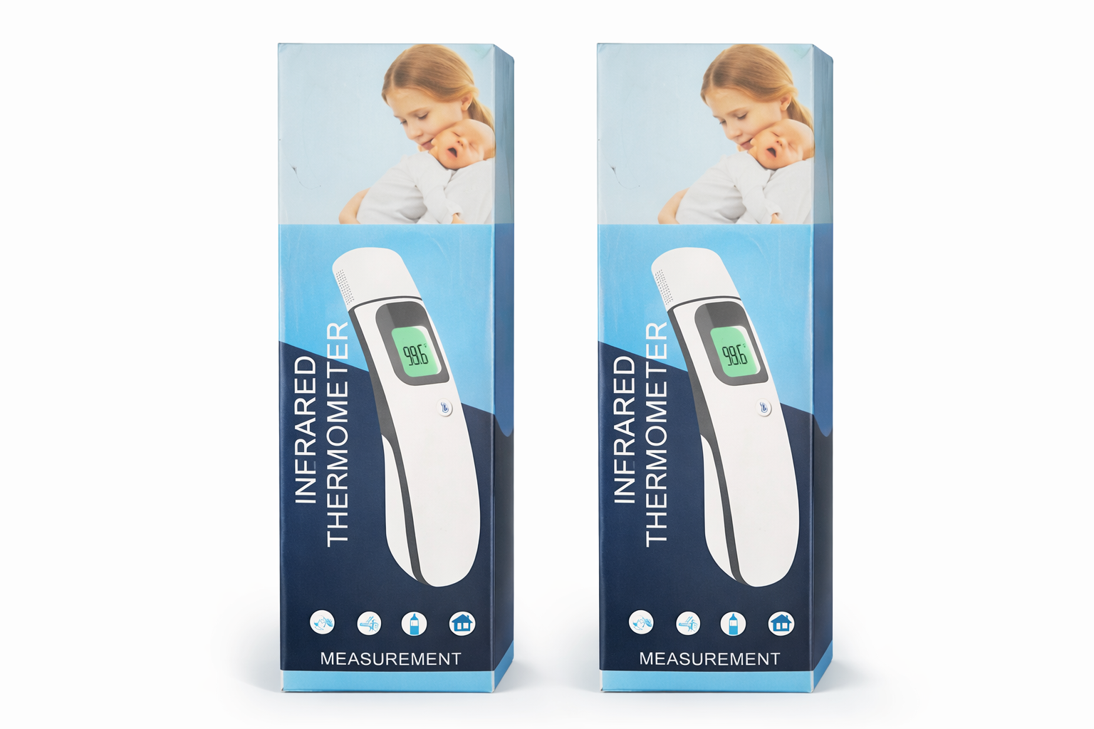 Non-Contact Infrared Forehead Thermometer Baby Adult