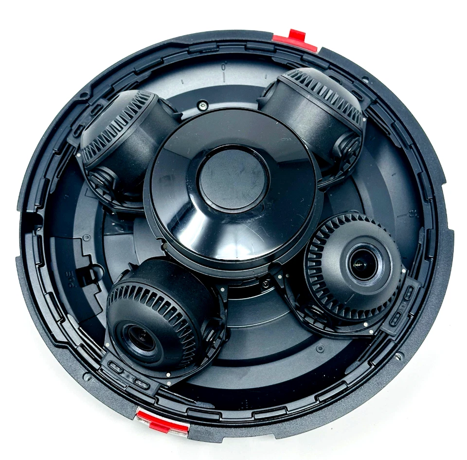 USADA [Grado B+] Cámara de Seguridad IP Panorámica Axis P3717-PLE Exterior 8MP 360° IR Foto 2 de 4