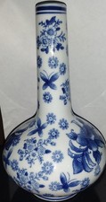 Vintage china blue fine porcelain seymour mann vase Excellent Condition