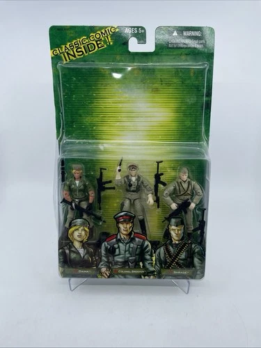 2004 GI JOE 3 3/4"  Valor vs Venom No Comic Set-Daina Col. Brekhov,Shrage