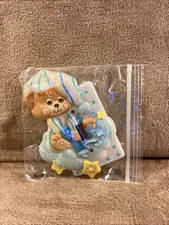 DOLLY Brand Switch Plate Nursery Light Cover Bear on Cloud w/Stars Vtg