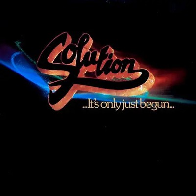 Solution ... Its Only Just Begun... GATEFOLD CBS Vinyl LP