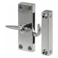 Prime-Line A 103 Chrome Screen Door Latch And Keeper (Single Pack)