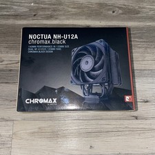 NH-U12A chromax.Black, 120mm Single-Tower CPU Cooler Black