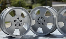 Original Mercedes Benz SL R129 W126 SEC SEL W124 E500 W201 EVO II 17 Zoll Felgen Original Mercedes Benz SL R129 W126 SEC SEL W124 E500 W201 EVO II 17 Zoll Felgen