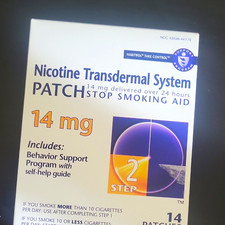 Habitrol Step 2 Nicotine 14mg Transdermal System Patch Stop Exp 1/2028