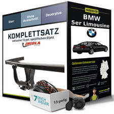 Für BMW 5er Limousine Typ E60 Anhängerkupplung starr +eSatz 13pol 03-10 AHK