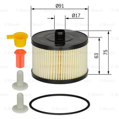ORIGINAL BOSCH KRAFTSTOFFFILTER KRAFTSTOFF FILTER FIAT PEUGEOT FORD CITROËN