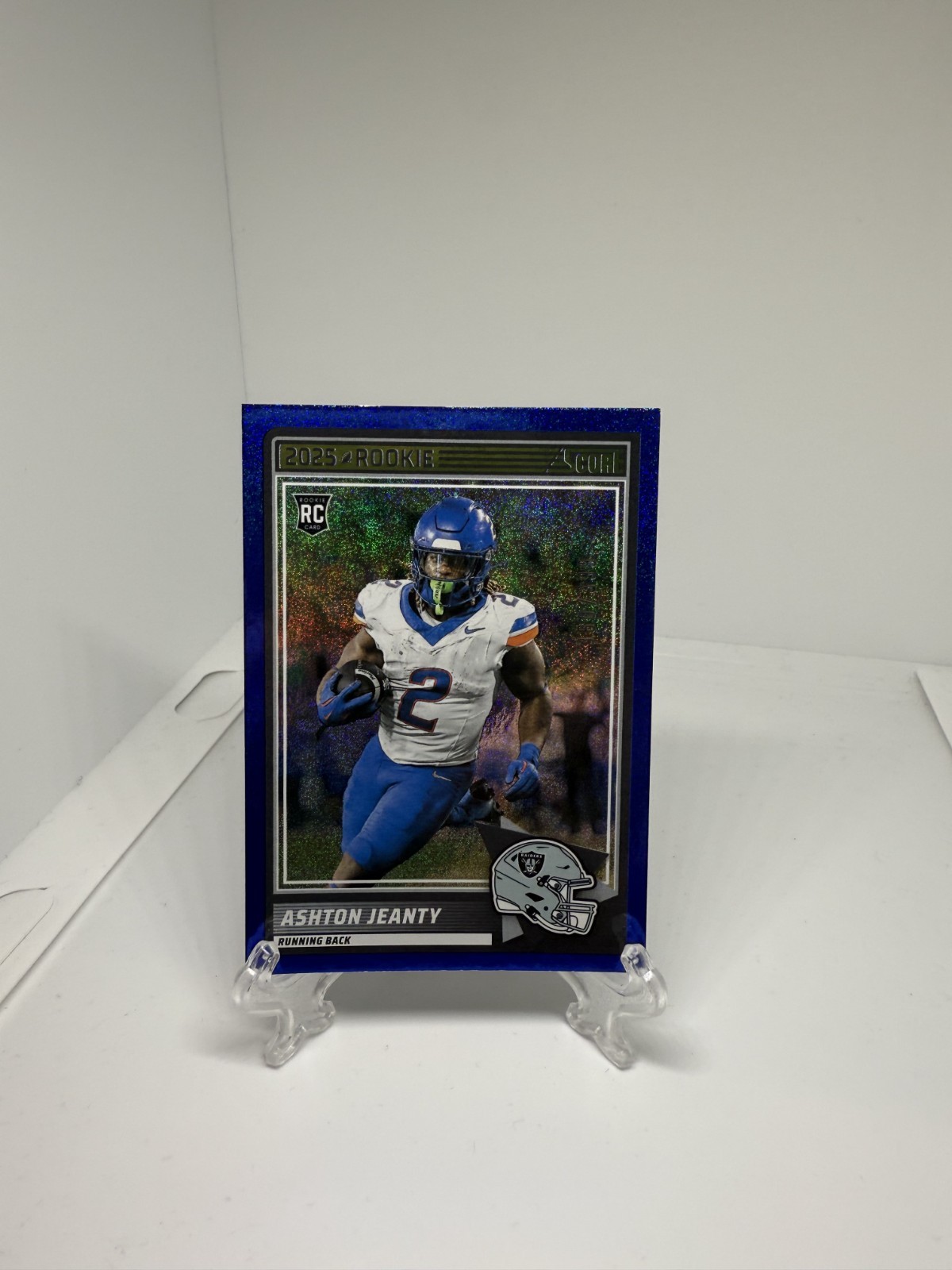 2025 Score - Rookies Ashton Jeanty #14 Blue Dots /399 (RC)
