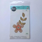 Sizzix Thinlits Die Set Intricate Garden Flowers 5 Dies 660869 Cardmaking Rare 