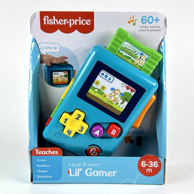 Fisher-Price Laugh & Learn Lil' Gamer Musical Toddler Toy Educational 6m+ New