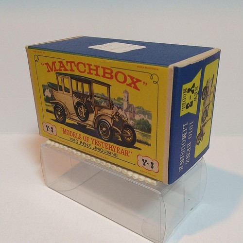 Matchbox Y-3 1910 Benz Limousine Figure Made in England - Picture 2 of 8