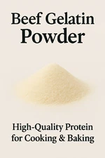 Beef Gelatin Powder 25g. Natural Thickener & Protein Boost