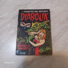 DIABOLIK NUMERO 1 SECONDA II a SERIE LA MINIERA DI DIAMANTI 1965 BUONO