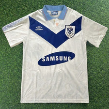 Velez Sarsfield 1993 1994 Official Jersey Shirt Kit – US M – Argentina, Vintage