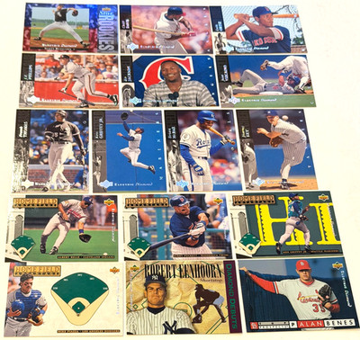 1994 Upper Deck Electric Diamond Gold/Silver Baseball Complete Ur Set, U Pic One